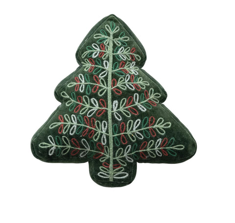 Velvet Tree Pillow
