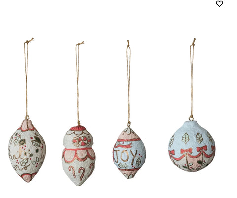 Paper Mache Ornaments