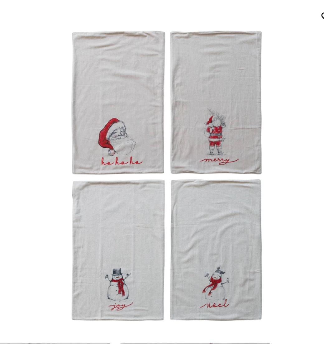 Linen Holiday T towel