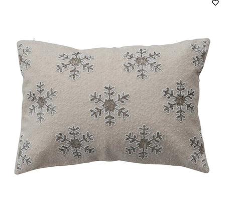 Snowflake Pillow