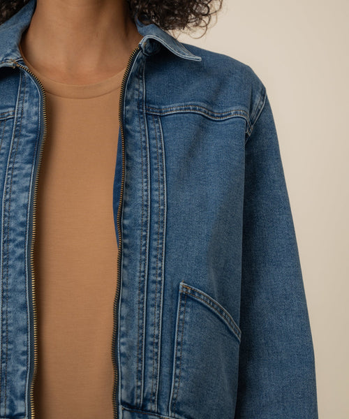 Genevieve Zip Front Jacket