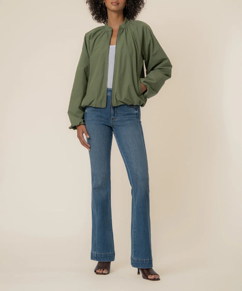 Lainey Green Bomber Jacket