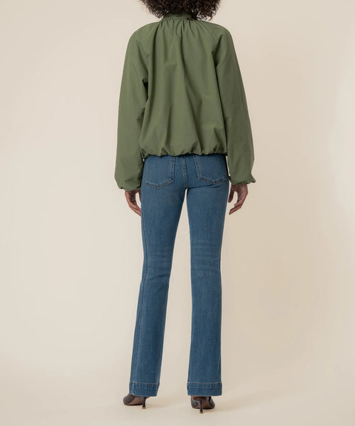 Lainey Green Bomber Jacket