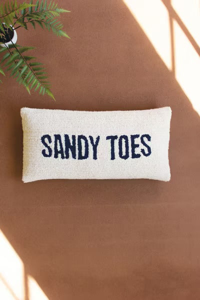 Sandy Toes Pillow