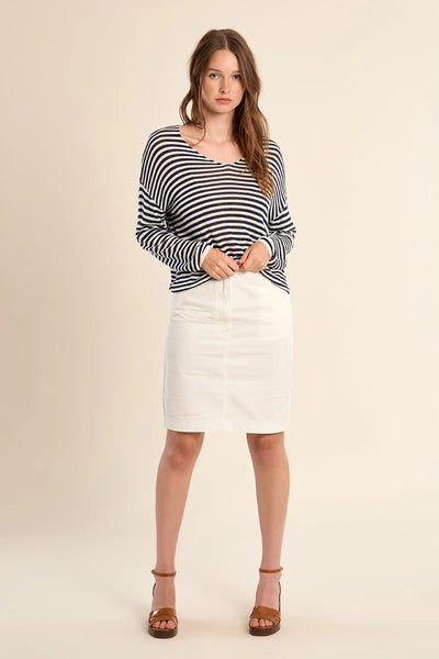 Stripped long Sleeve Sweater