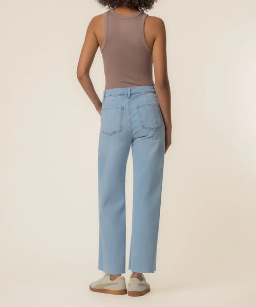 Meg Wide Raw Jean