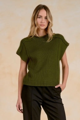 Olive Sweater Crew