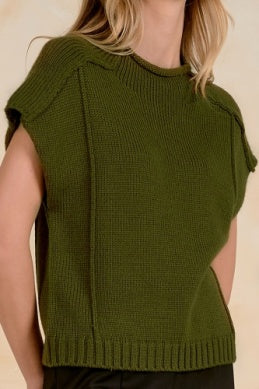 Olive Sweater Crew
