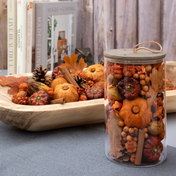 Pumpkin Spice Potpourri Jar