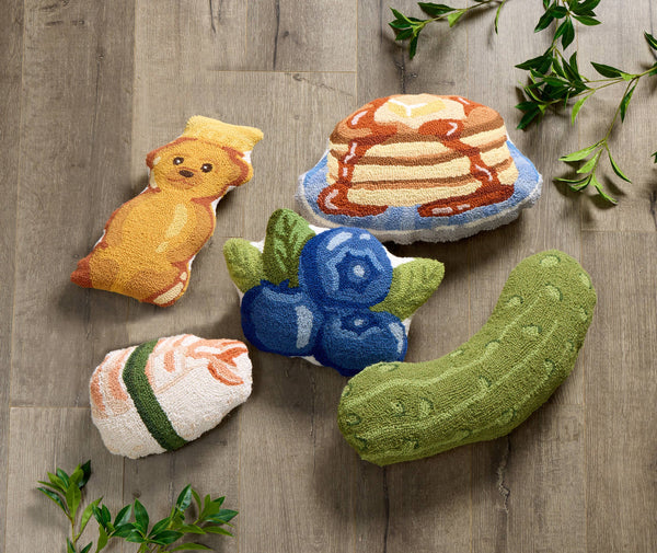 Shaped Blueberries Hook Pillow