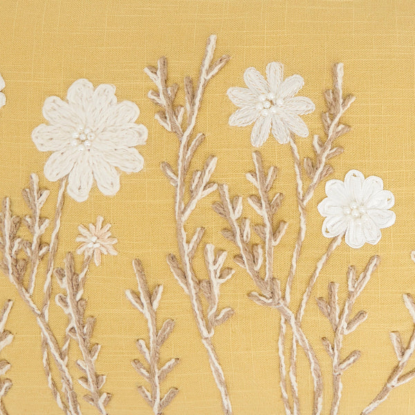 Delicate Floral PillowDown Filled
