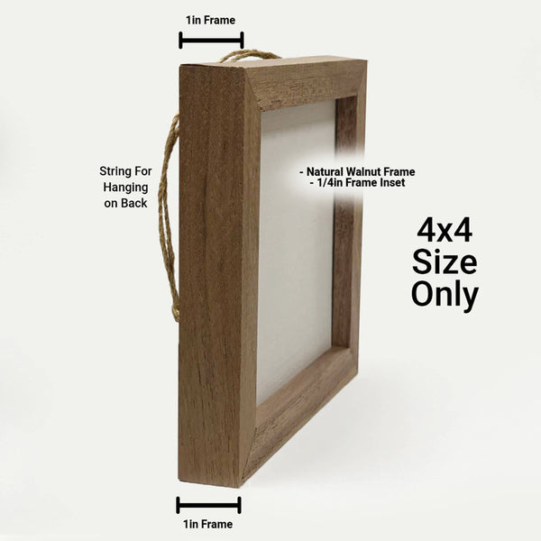 Snowy Portrait: 24x24