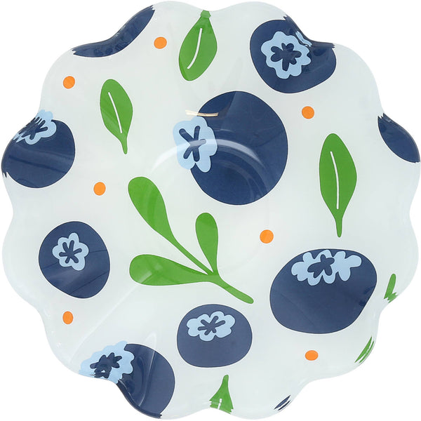 Blueberries - 6" Glass Bowl