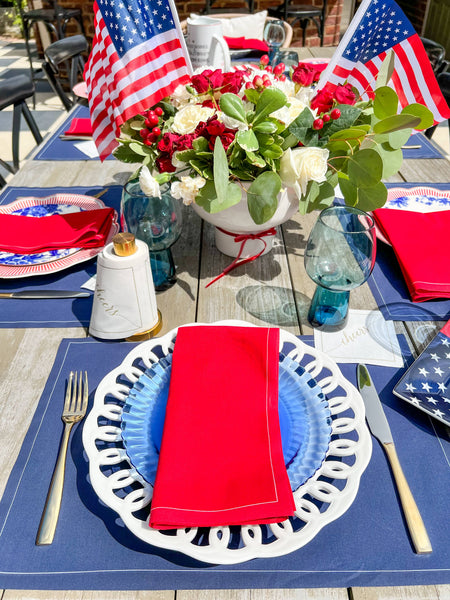 Cocktail Napkin Roll: Gold Salute