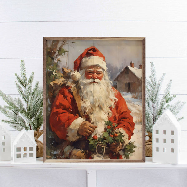 Picture Perfect Santa: 32 x 40 x 1.5