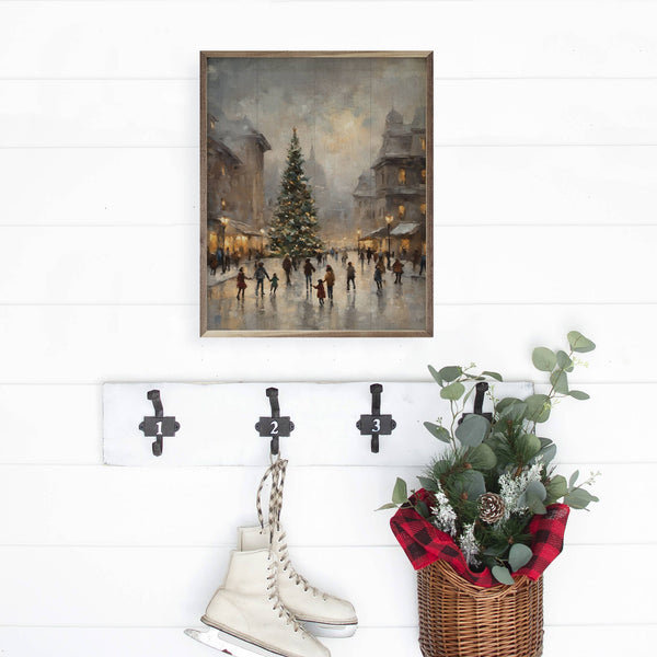 Ice Skating Center: 8 x 10 x 1.5