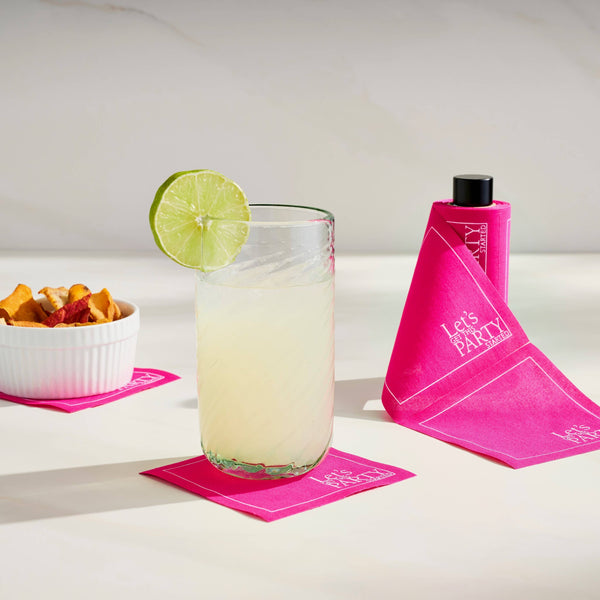 Exclusive Cocktail Napkin Stand in Matte Black