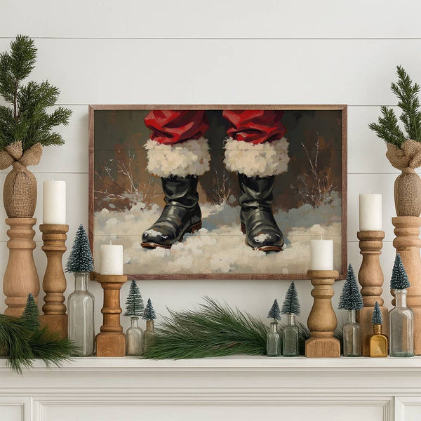 Santa's Boots: 16x10
