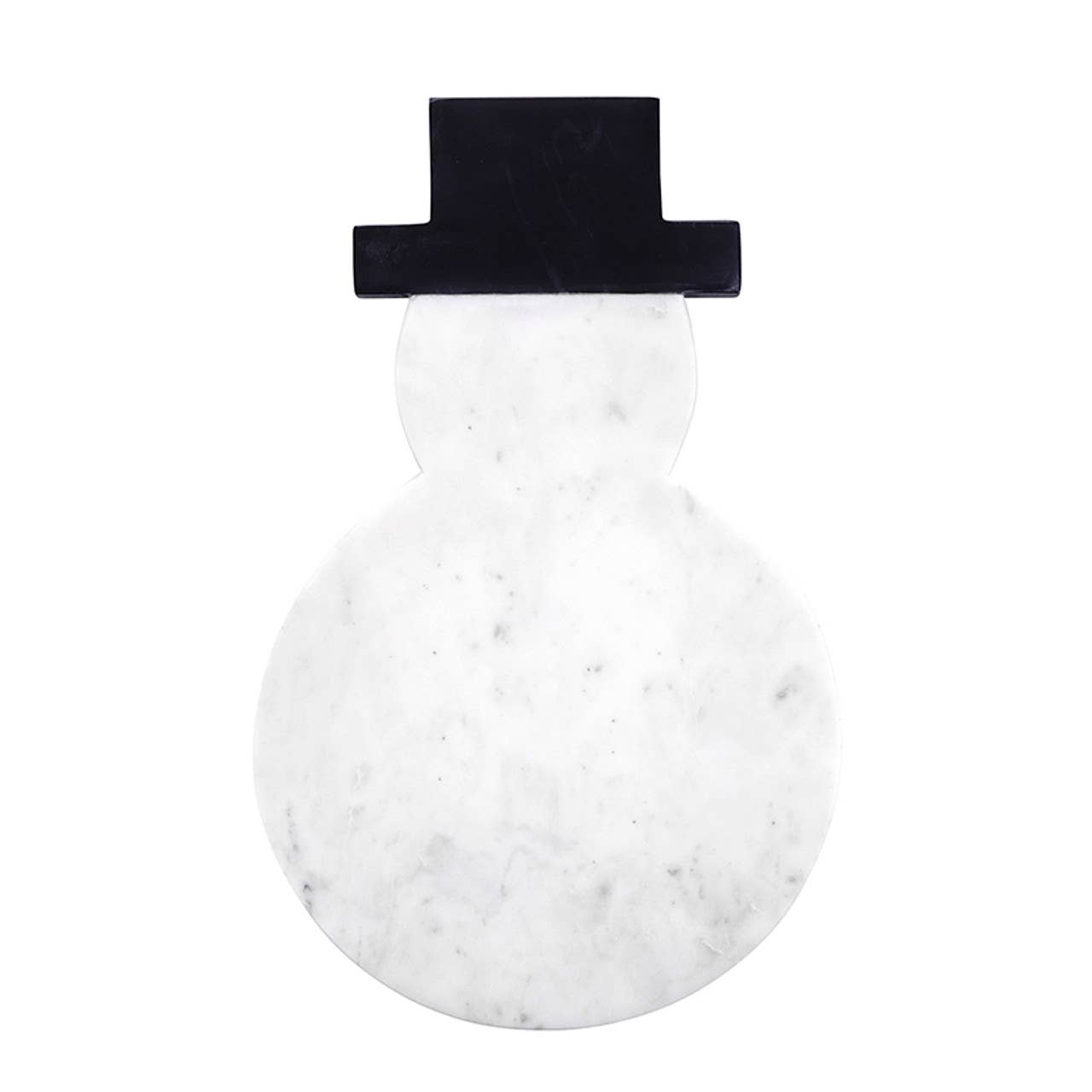 Marble Snowman Board: Marble / 14" L x 8.75" W x .75" H