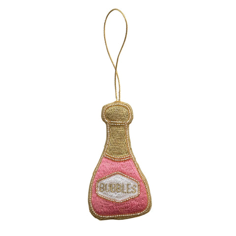 *champagne ornament