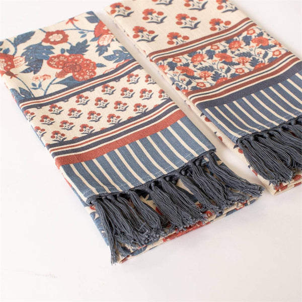 Americana Floral Tea Towel