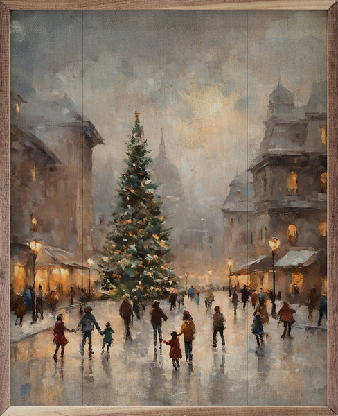 Ice Skating Center: 8 x 10 x 1.5