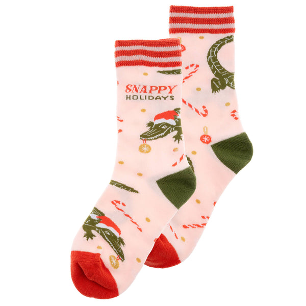 Holiday Socks: Santa