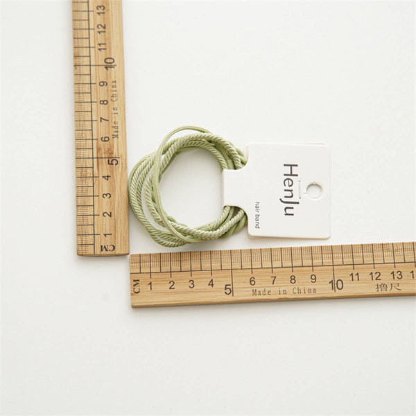 4PCS Braided Elastic Hair Ties Set for Women_CWAHA0334: Beige / (OS) 3