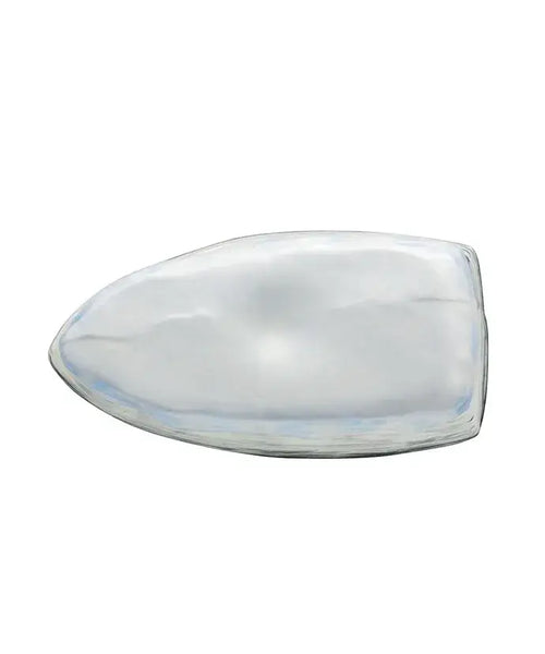4"NOBLE GEMS BOAT W/TREE GLASS ORNAMENT