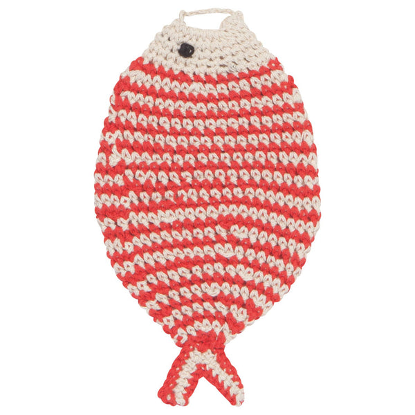 Little Fish Tawashi Crocheted Dishcloths Set of 2