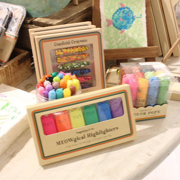 Confetti Crayons - 6 Count