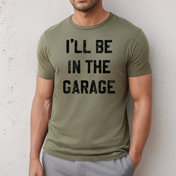 In the Garage  Tee: X-Large