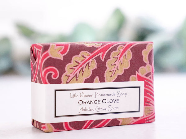 Orange Clove Handmade Fall Soap: