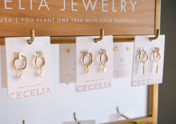The Classic Gold Hoop Earrings - 15mm, Gold Plated Stainless
