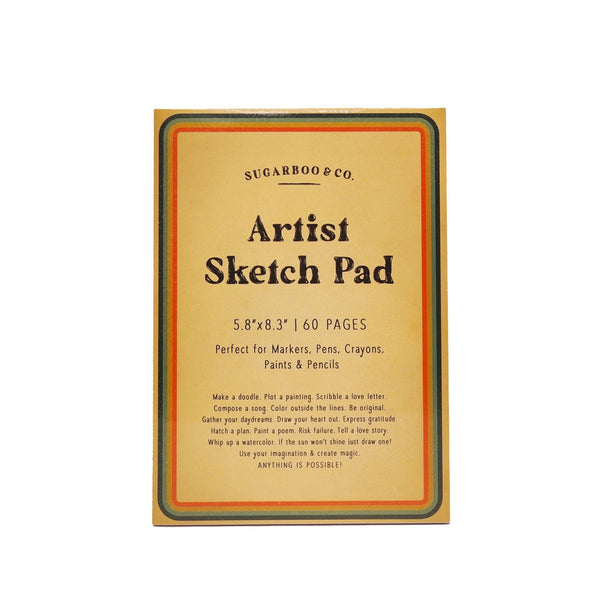 5.8"x8.3" Artist Sketch Pad