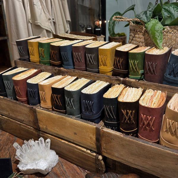 Mini Wrap Leather Journals
