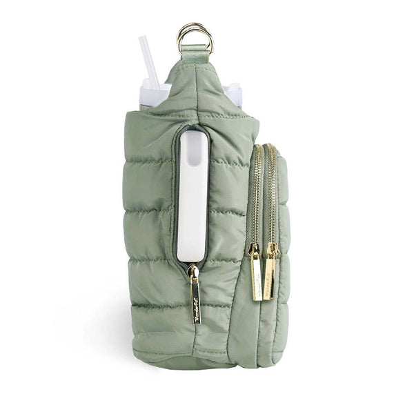 HydroBag® HANDLE™ - Sage Green Tan Strap