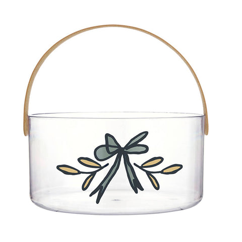 Acrylic Bucket - Bow: