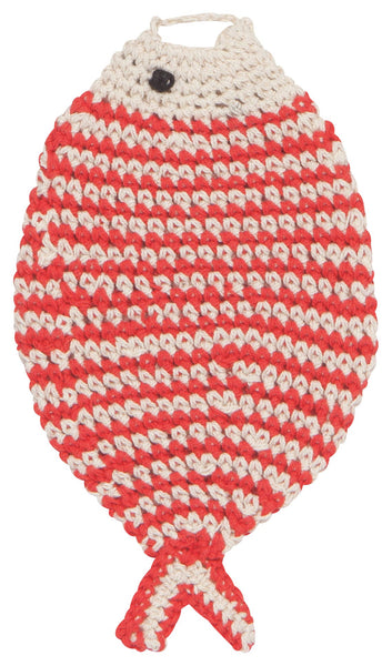 Little Fish Tawashi Crocheted Dishcloths Set of 2