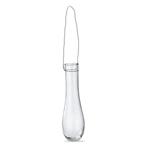 raindrop vase with wire handles