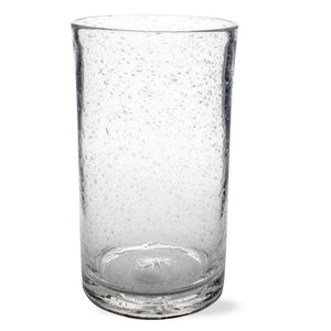 bubble glass tumbler - clear