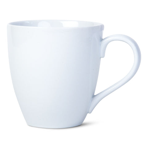 whiteware mug - white