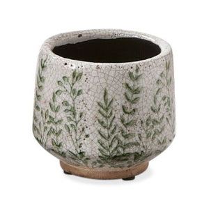 Foliage Footed Small Planter