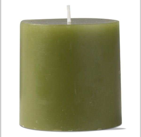 Candle- 3”x3” Pillar Candle in 3 Colors