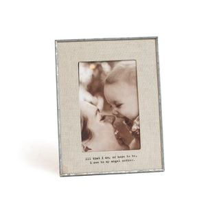 Linen Photo Frame