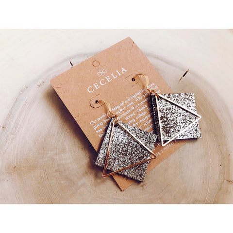 Brown Sugar Leather Earrings