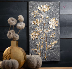 Metal Embossed Wall Decor