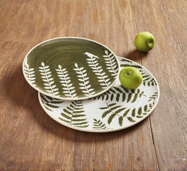 *Green Leaf Platter