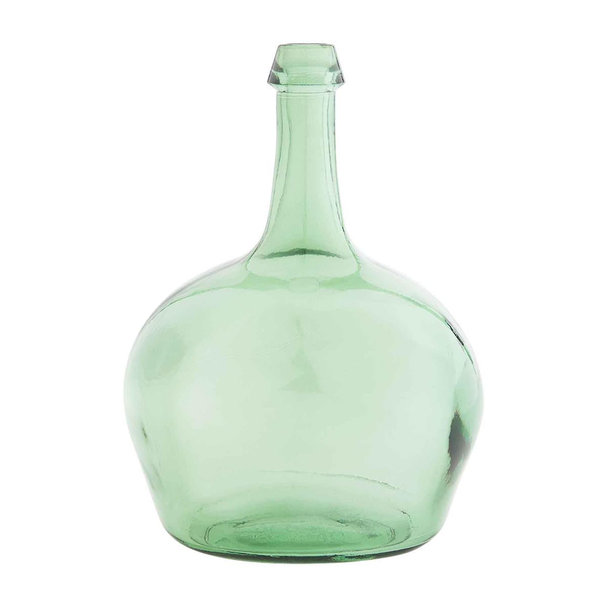 *Green Bottleneck Vase