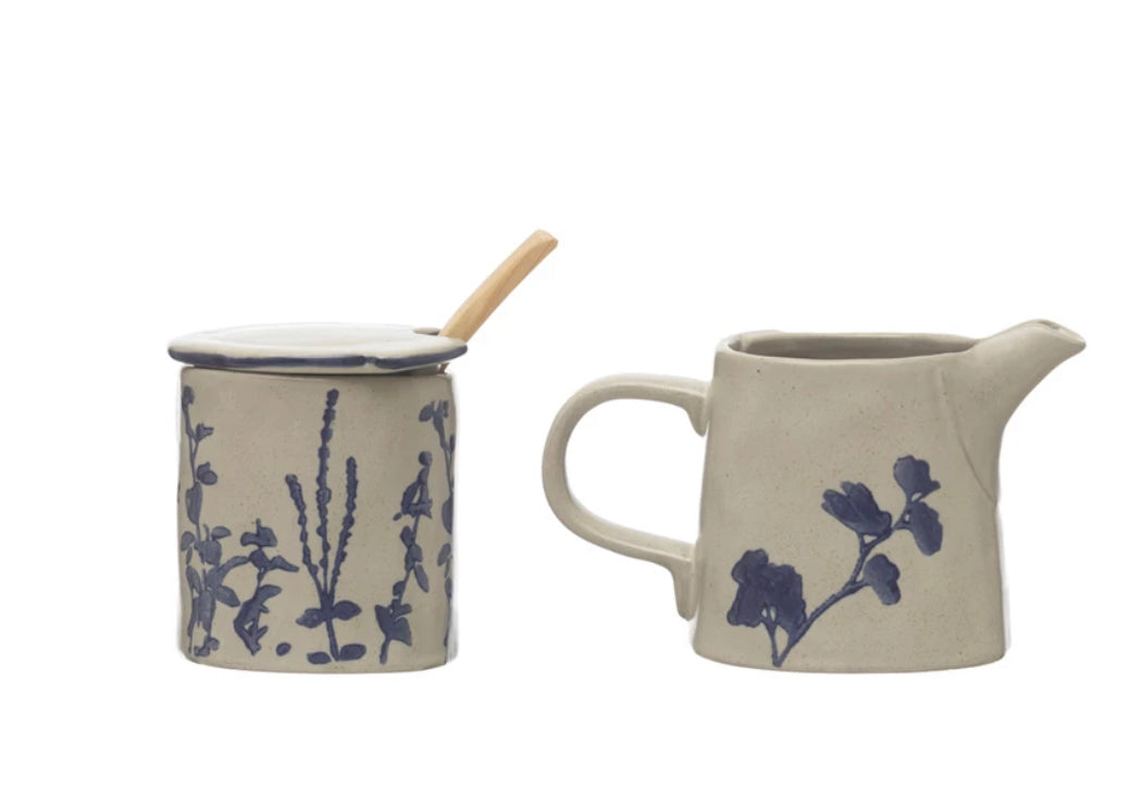 SUGAR AND CREAMER SET